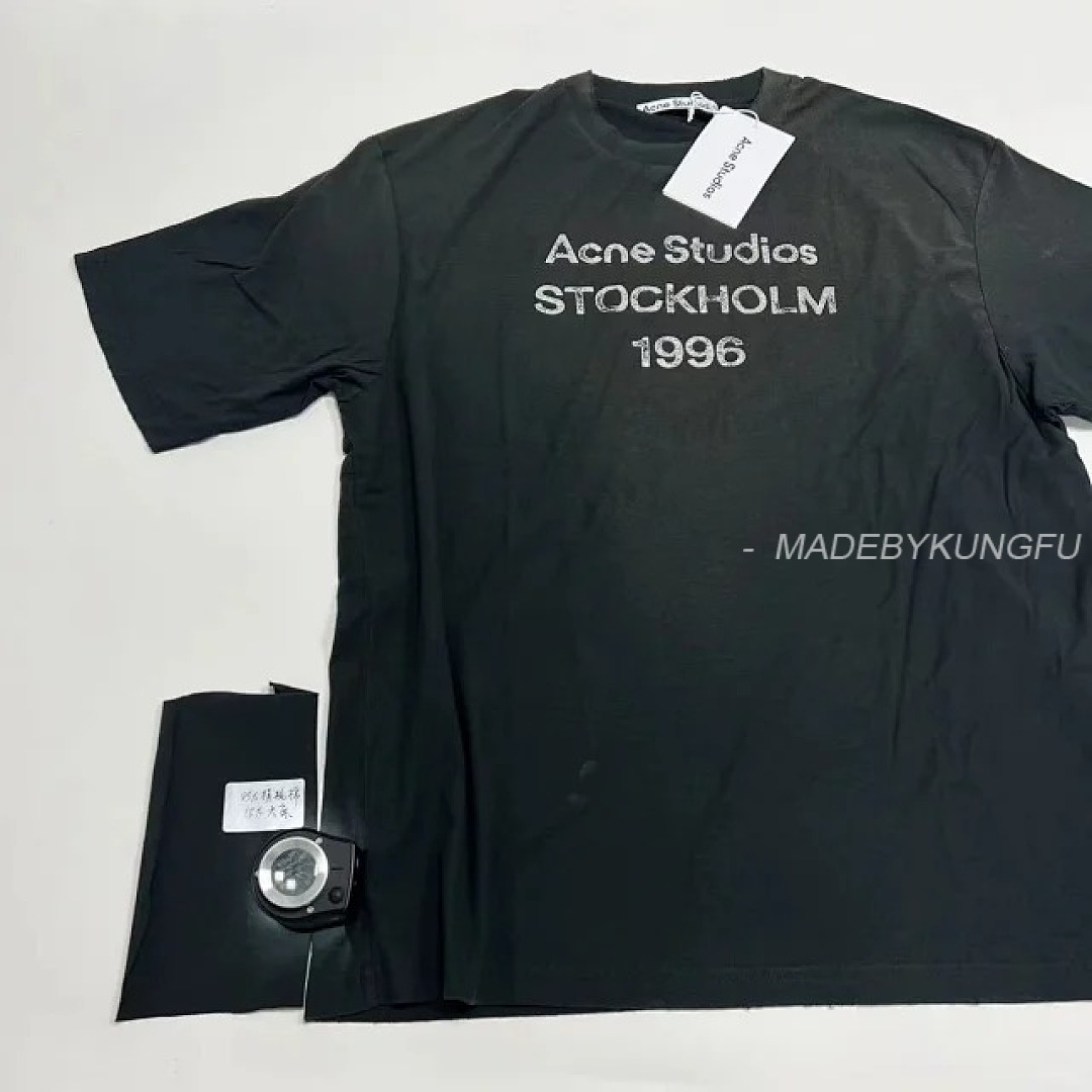 【A+ Item ID 9042 Acne 1996 Series Handmade Spray Painted Distressed Exclusive 85% Cotton+15% Linen - Image 26