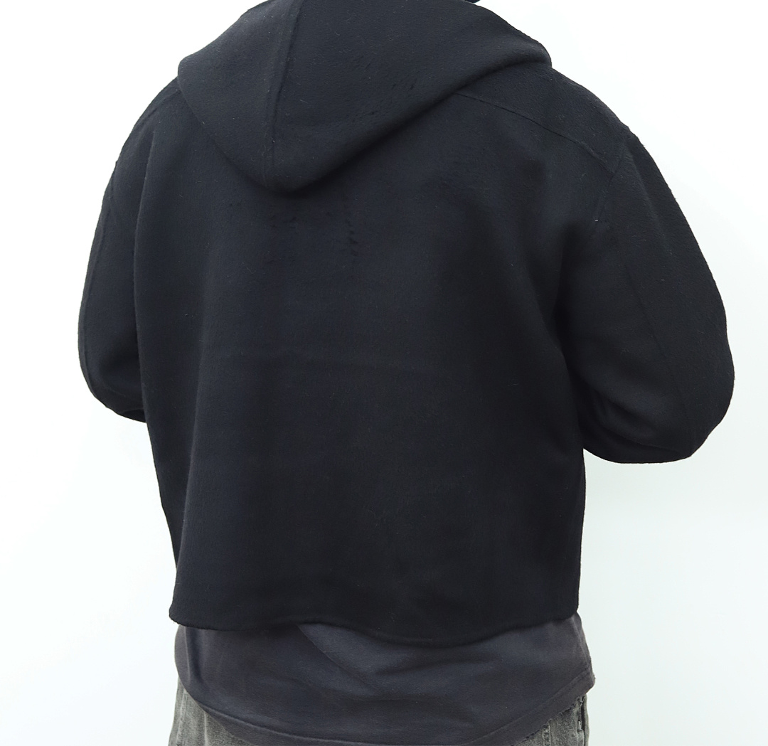 Other Acne Cashmere Wool Blend Double-Sided Zip Hoodie - Image 15
