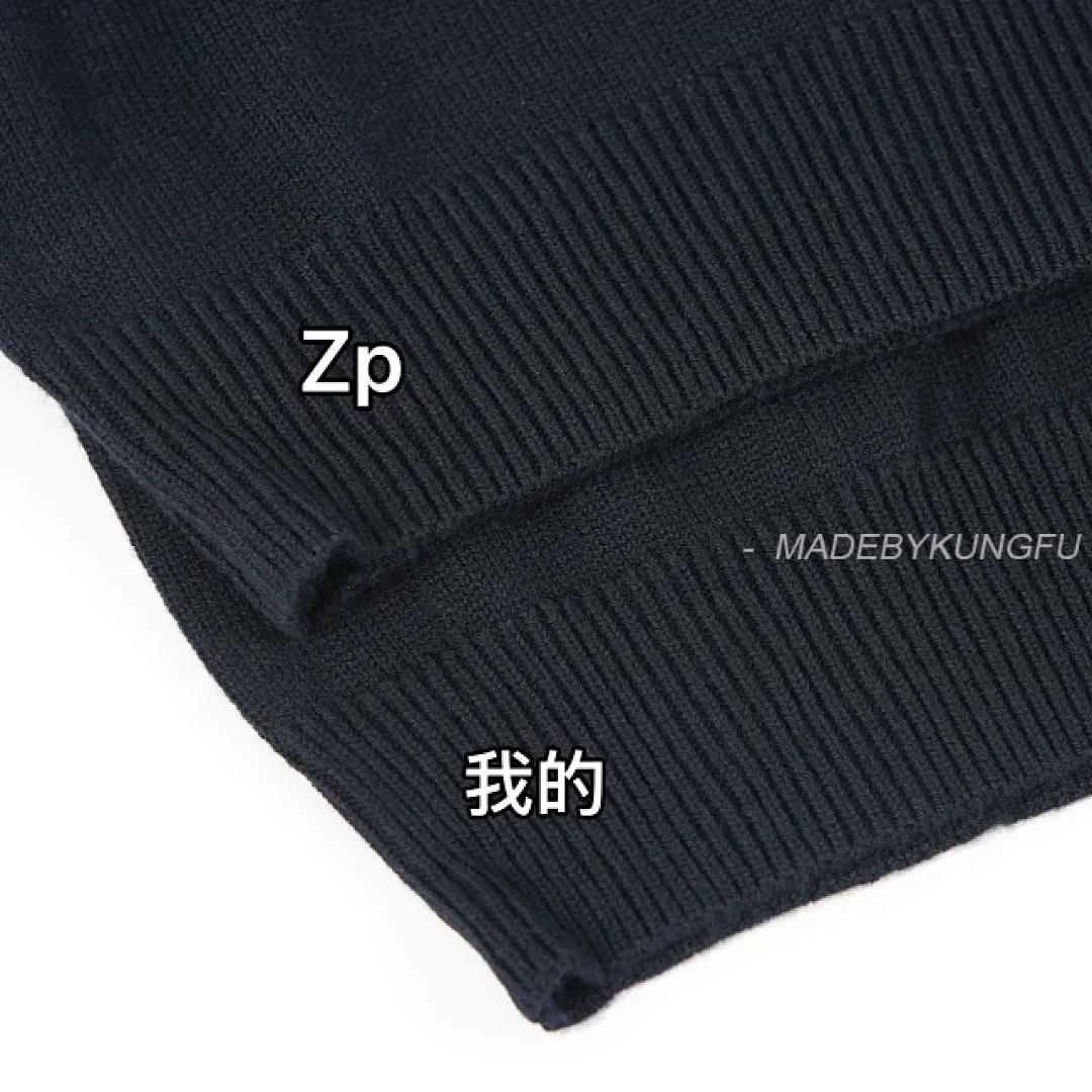 【A+ Item ID 9072 PRA Round Neck Contrasting Short Sleeved Cashmere Sweater With Slim Fit And Large - Image 32