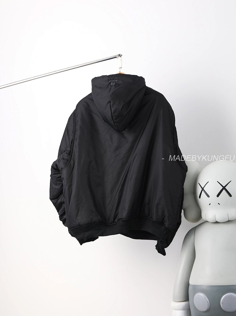 【A+ Item ID 8104 Balenci@Ga- Paris -2022Ss- Strongest Bomber Cotton Clothes (Oversized) - Image 20