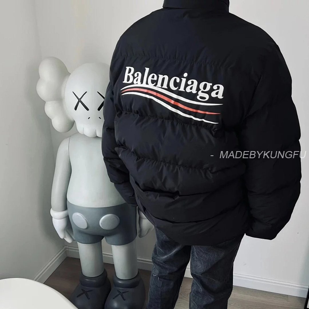 【A+ Item ID 8103 Balenci@Ga- Paris (Cola Wave Series Down Cotton Jacket Vest Dow)