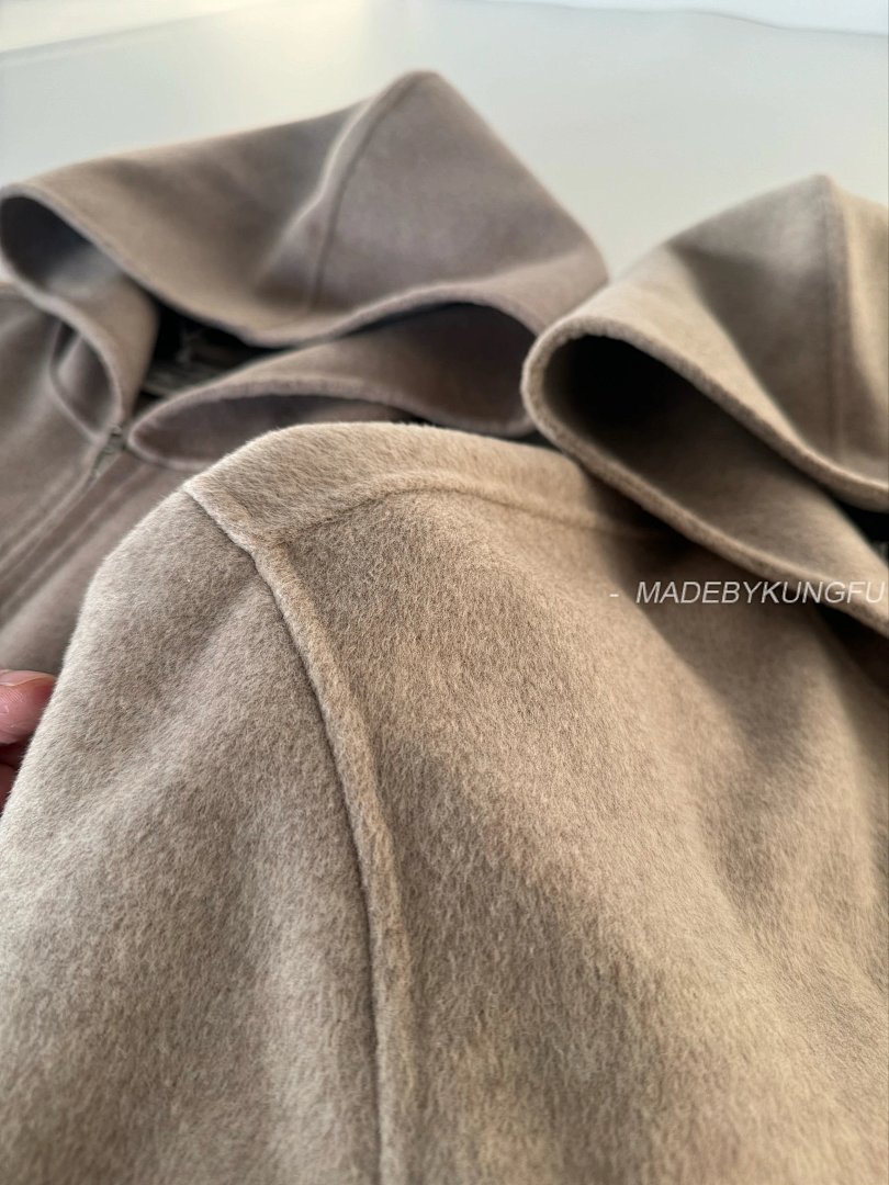 【A+ Item ID 8009 Acne-“92_6% Wool ➕7_4% Cashmere ”SS25FW25 Solid Color Loose Off Should - Image 38