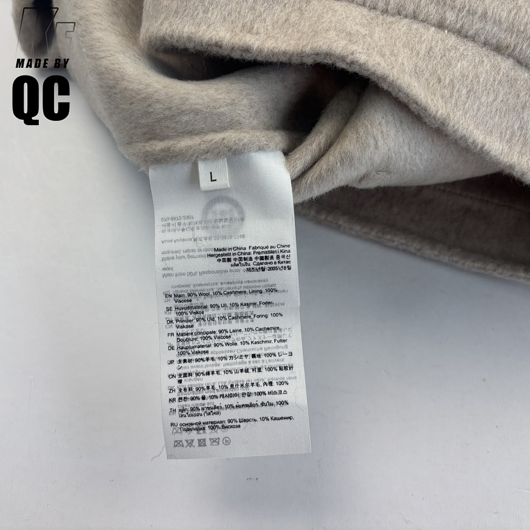 Other Acne Cashmere Wool Blend Double-Sided Zip Hoodie - Image 38