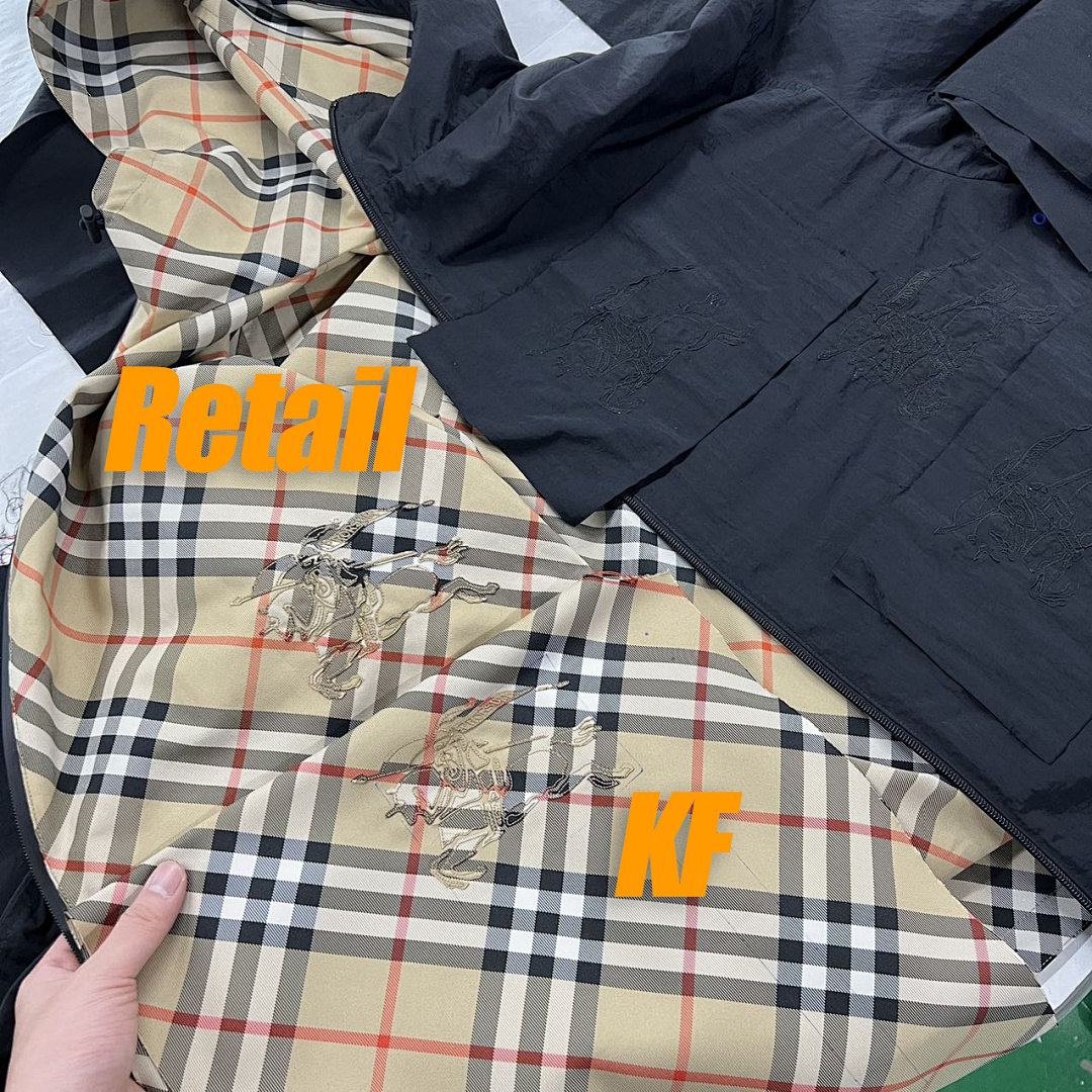 Other BBR Reversible Plaid War Horse Trench Coat - Image 4