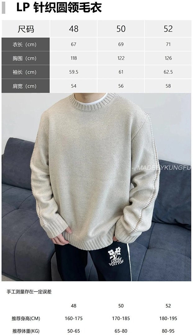 【A+ Item ID 8261 Loro-Pi@Na-LP-2024Ss- Cashmere Sweater (Warm With Si) - Image 44