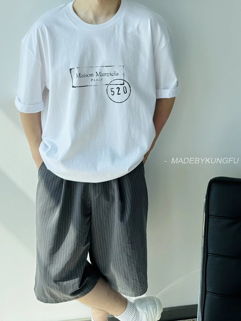 【A+ Item ID 8323 Ma1Son-Margiala-2025Ss-520 Limited Series (Blur Letter Printed Short) - Image 24