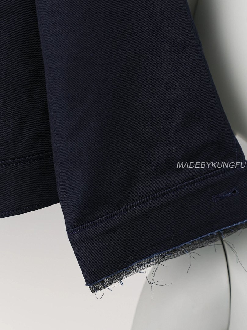 【A+ Item ID 8046 MiuM1U-Miu-2024-Ss-Workwear Pocket Design (Retro Style Lapel Breasted) - Image 5