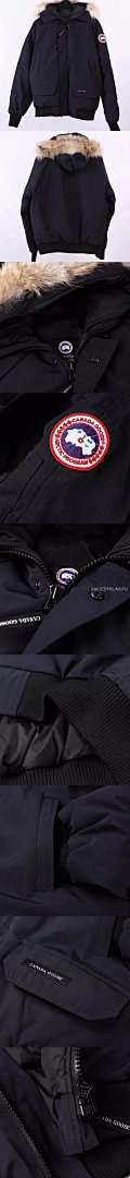 【A+ Item ID 8115 Goose Brand -01 Expedition Short Down Jacket (Original Wolf Hair F) - Image 25