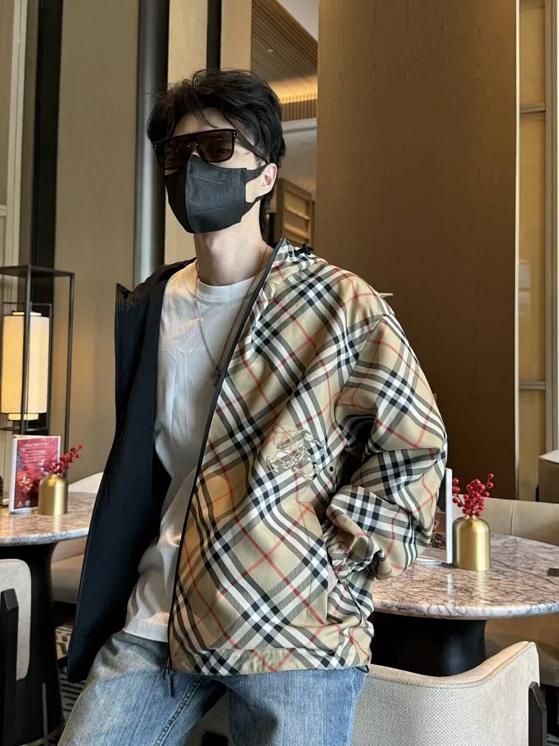 Other BBR Reversible Plaid War Horse Trench Coat - Image 32
