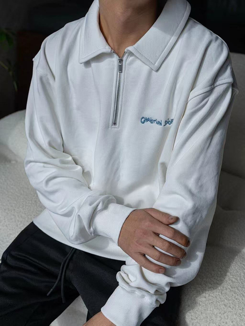 Christian Louboutin Or 1/4 Zip Polo - Image 19