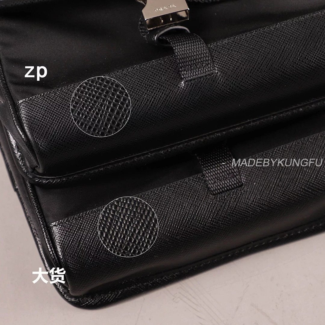 【A+ Item ID 8506 Prad Nylon Leather Phone Bag Tested To Hold 2 Max Models (With Card) - Image 39