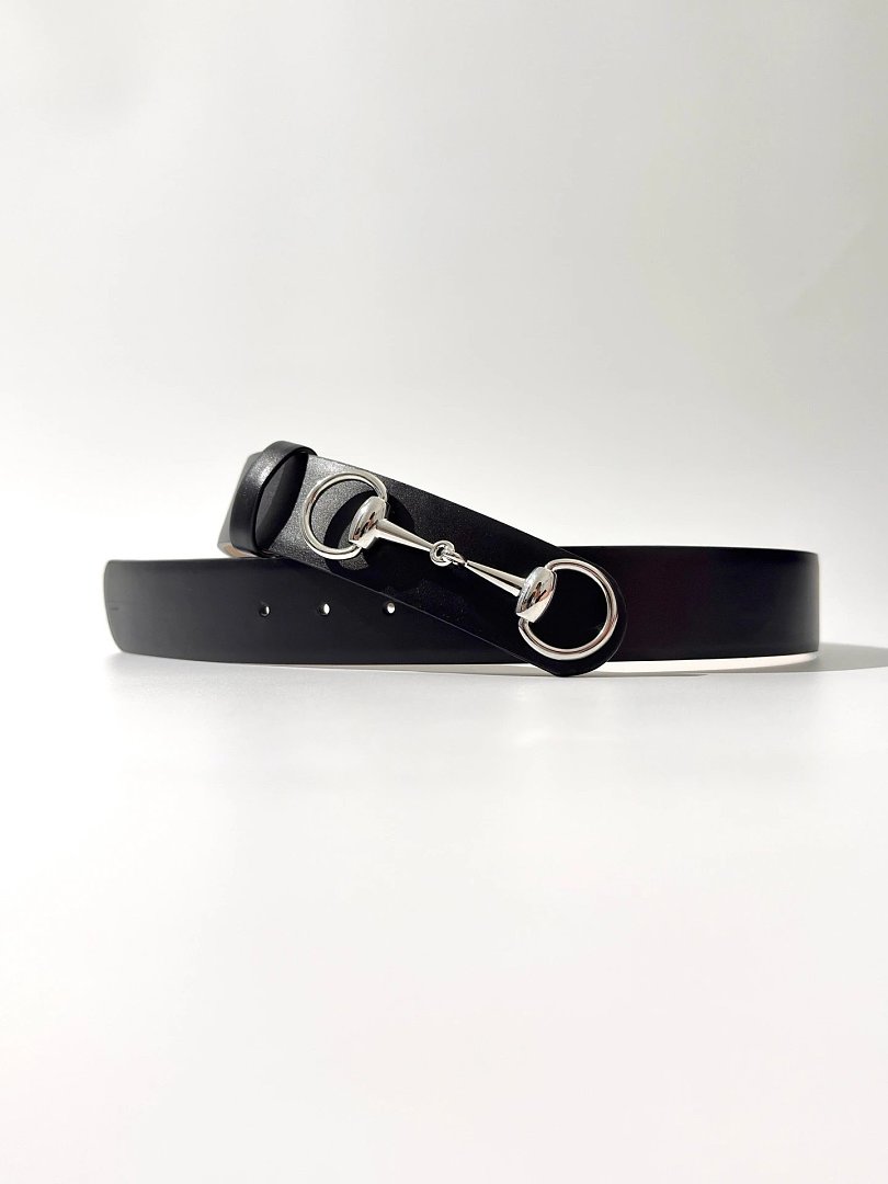 Other GU Horsebit1955 Leather Belt - Image 13