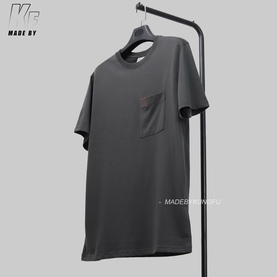 Other Or Leather Patch Pocket Washed Tee - Image 13