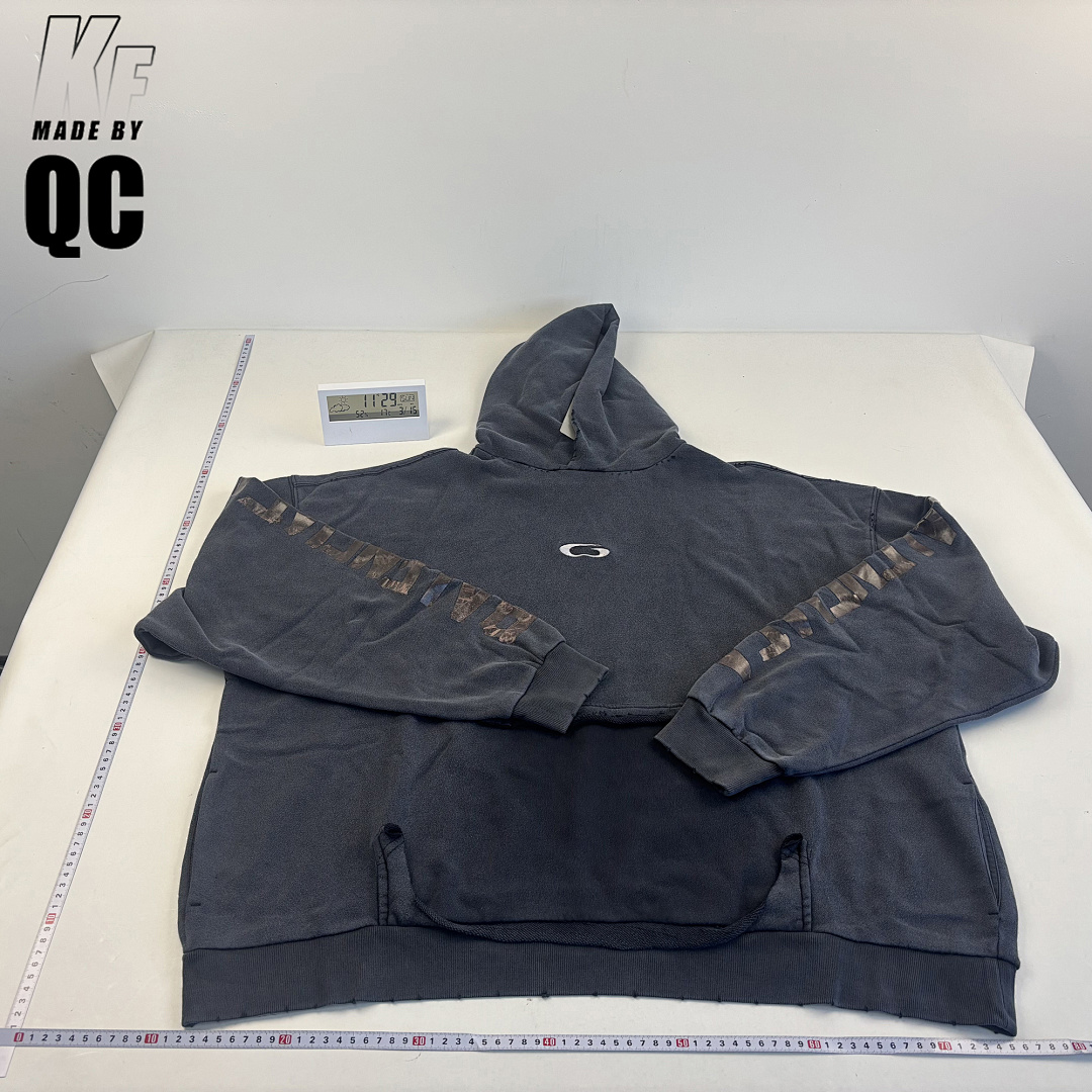 Christian Louboutin BLCG Vintage Washed Type Hooded Hoodie - Image 23