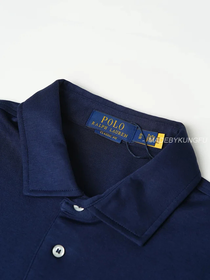 【A+ Item ID 9082 RL SS26 Pony Logo Button Long Velvet Elastic Fiber Original Embroidery Front Sleev - Image 27