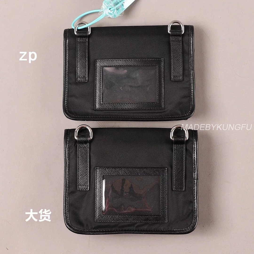 【A+ Item ID 8506 Prad Nylon Leather Phone Bag Tested To Hold 2 Max Models (With Card) - Image 42