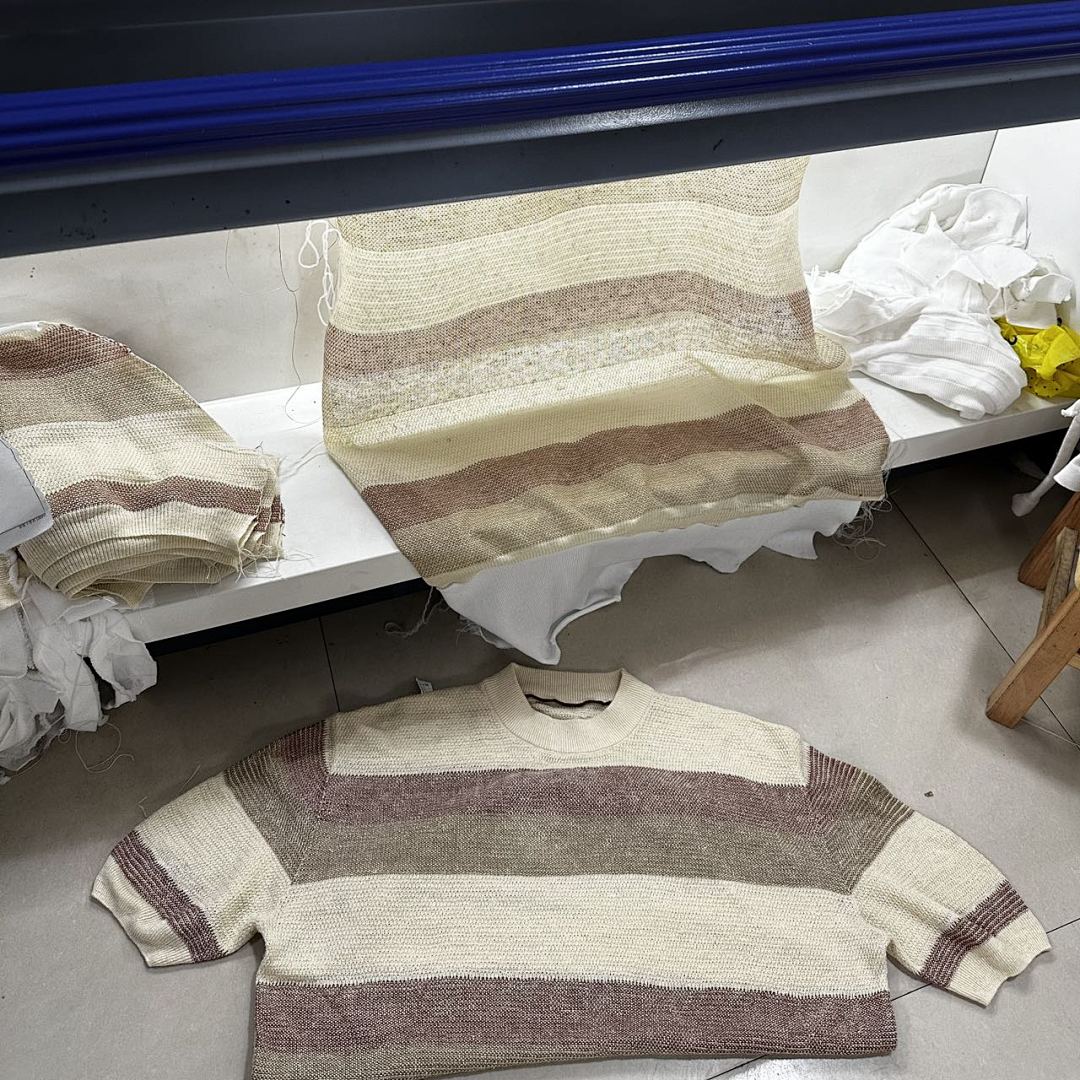 Other Loro Paina 100% Linen Knit Tee - Image 15