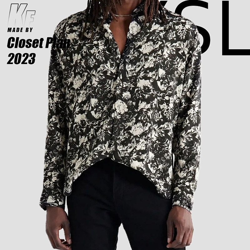 Other YSL Flower Silk Shirt, photo 1