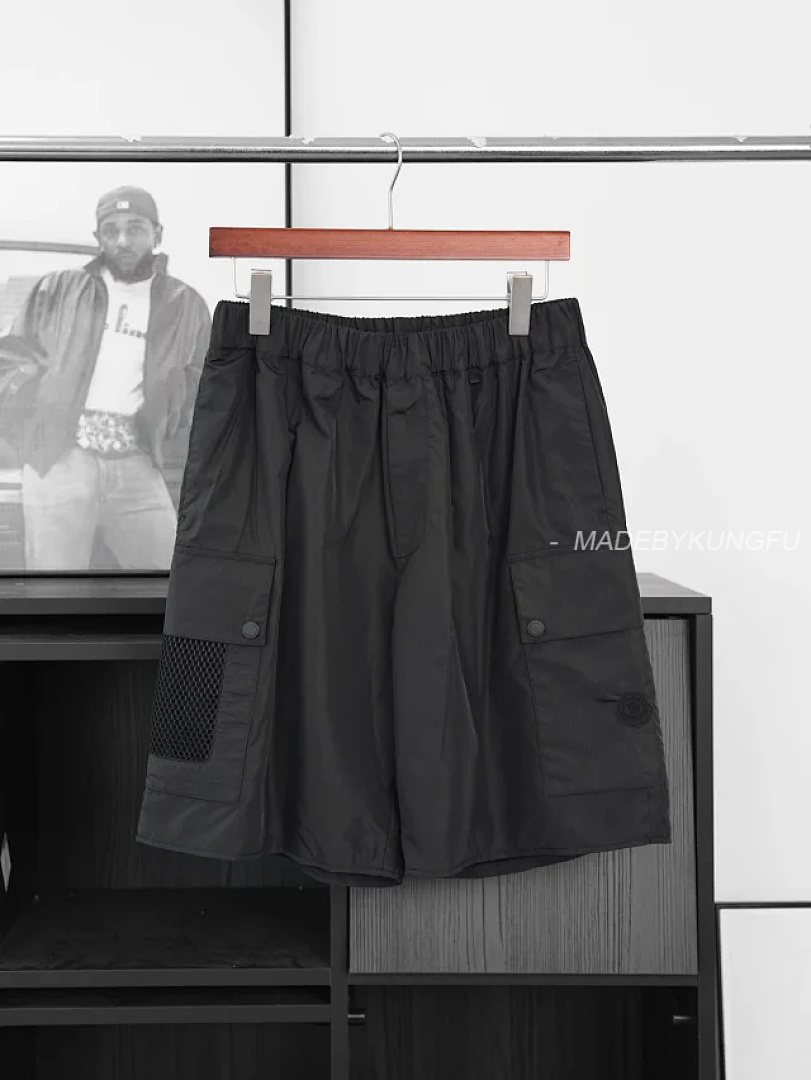 【A+ Item ID 9049 Cargo Shorts 50D Nylon Mesh 20D Fine Spun Main Fabric Solid Color Pocket Five Pack - Image 40