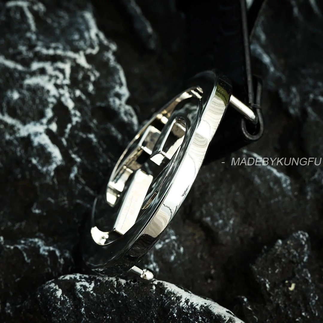 【A+ Item ID 8396 GUC Belt (Pair G Logo Classic Old Flower Embossed Black B) - Image 11