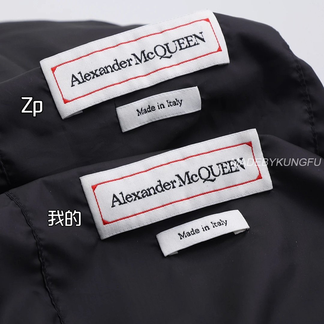 【A+ Item ID 8130 McQueen-2023FW (Stand Up Down Jacket Back Collar With Inked Letter) - Image 24