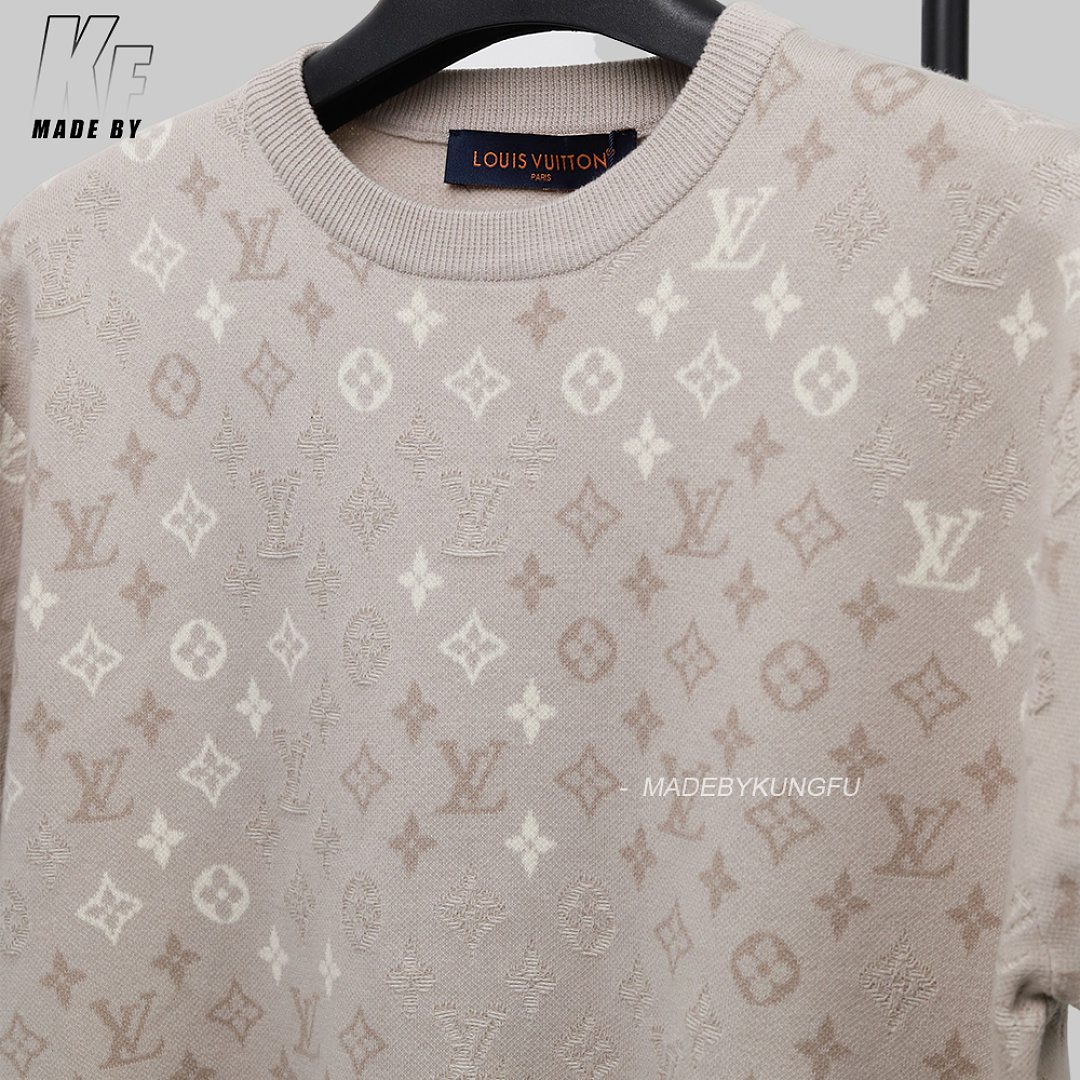 Other 1V Monogram Gradient Knitting Tee - Image 19