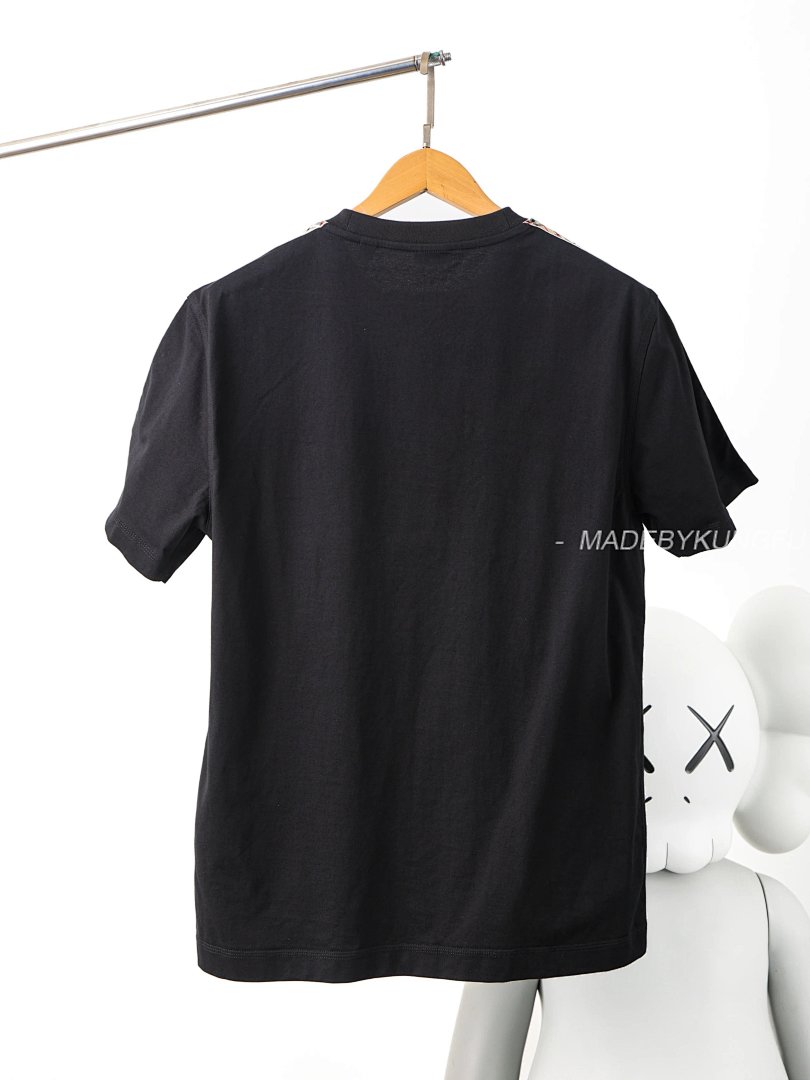 【A+ Item ID 8297 Burberr-BBR-2024Ss- Shoulder Check Web Short Sleeves (W) - Image 14