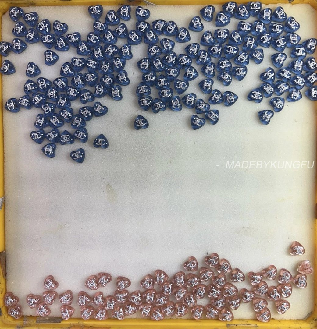 【A+ Item ID 8373 CHANE1- Xiaoxiang -2025Ss-25P Love Series Necklace (Metal Crystal Mat) - Image 35