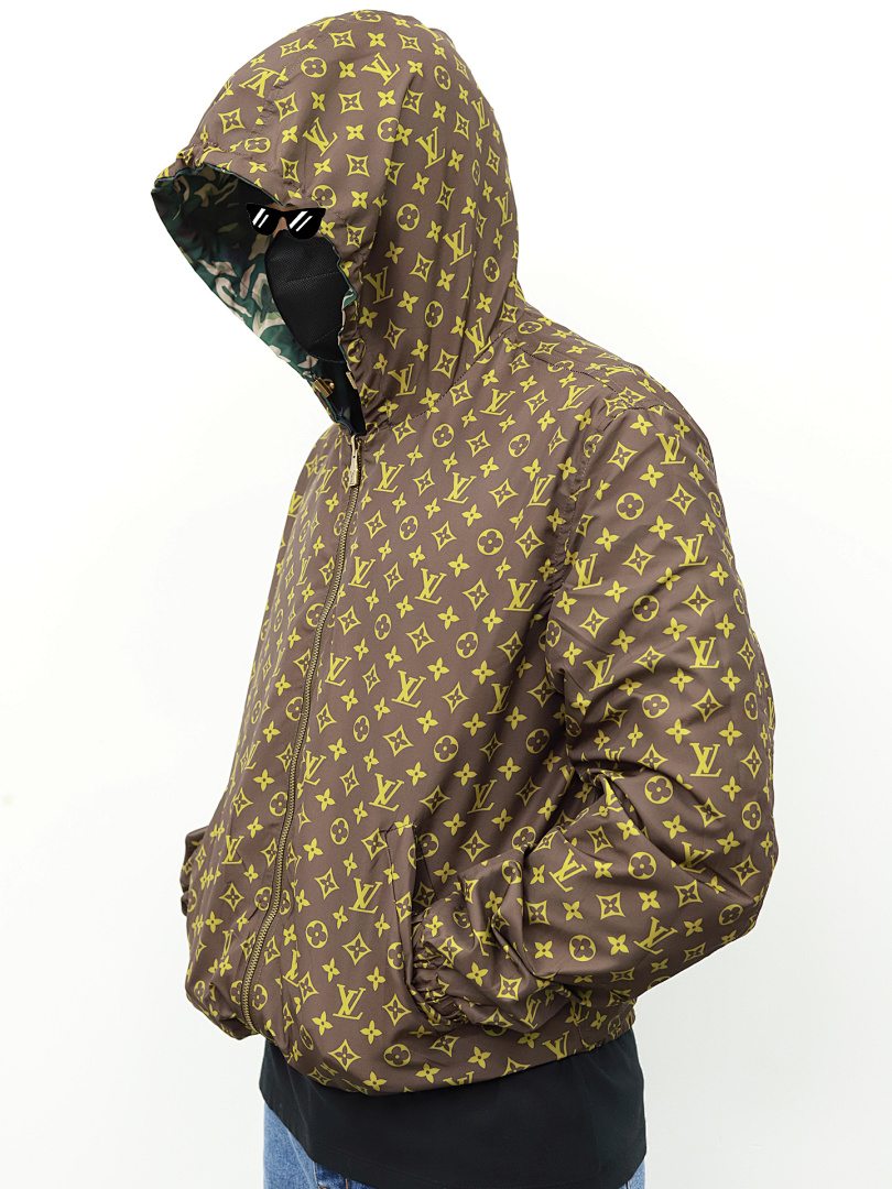 Christian Louboutin 1V Camouflage Reversible Windbreaker - Image 5