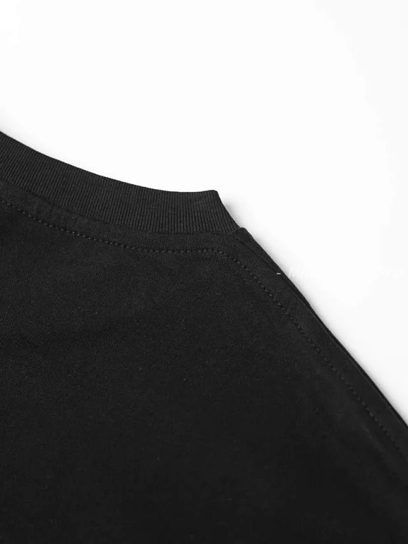 【A+ Item ID 9085 CHANE1 Suede Soft Long Staple Cotton Fabric Round Neck Logo Embroidered Short Slee - Image 19