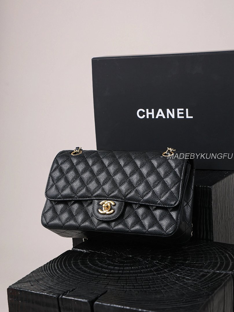【A+ Item ID 8455 Chane1- Fragrant Grandma -Classic-Flap-CF- Medium Size (Classic Diamo) - Image 2