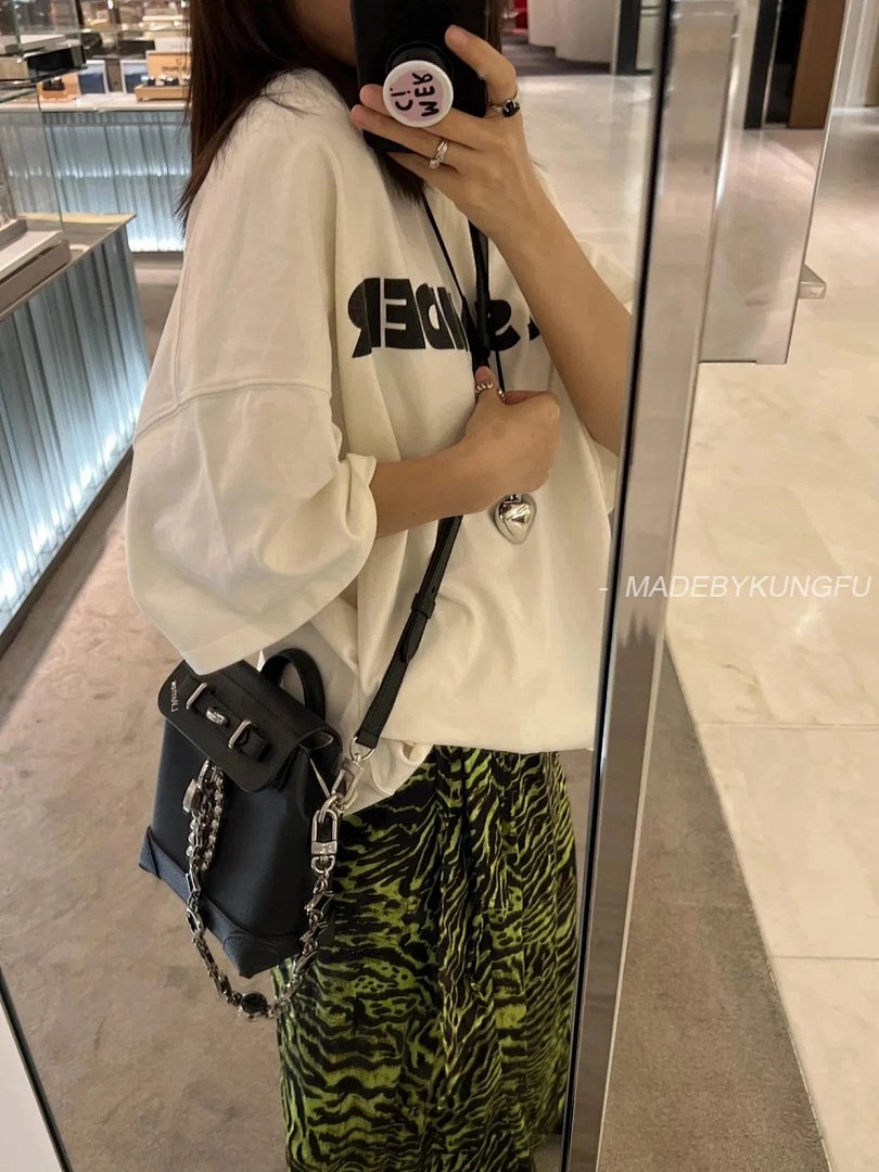【A+ Item ID 8483 Haute Couture (Steeler-15- Metal Pearl Pendant Flip Bag Show Lock) - Image 26