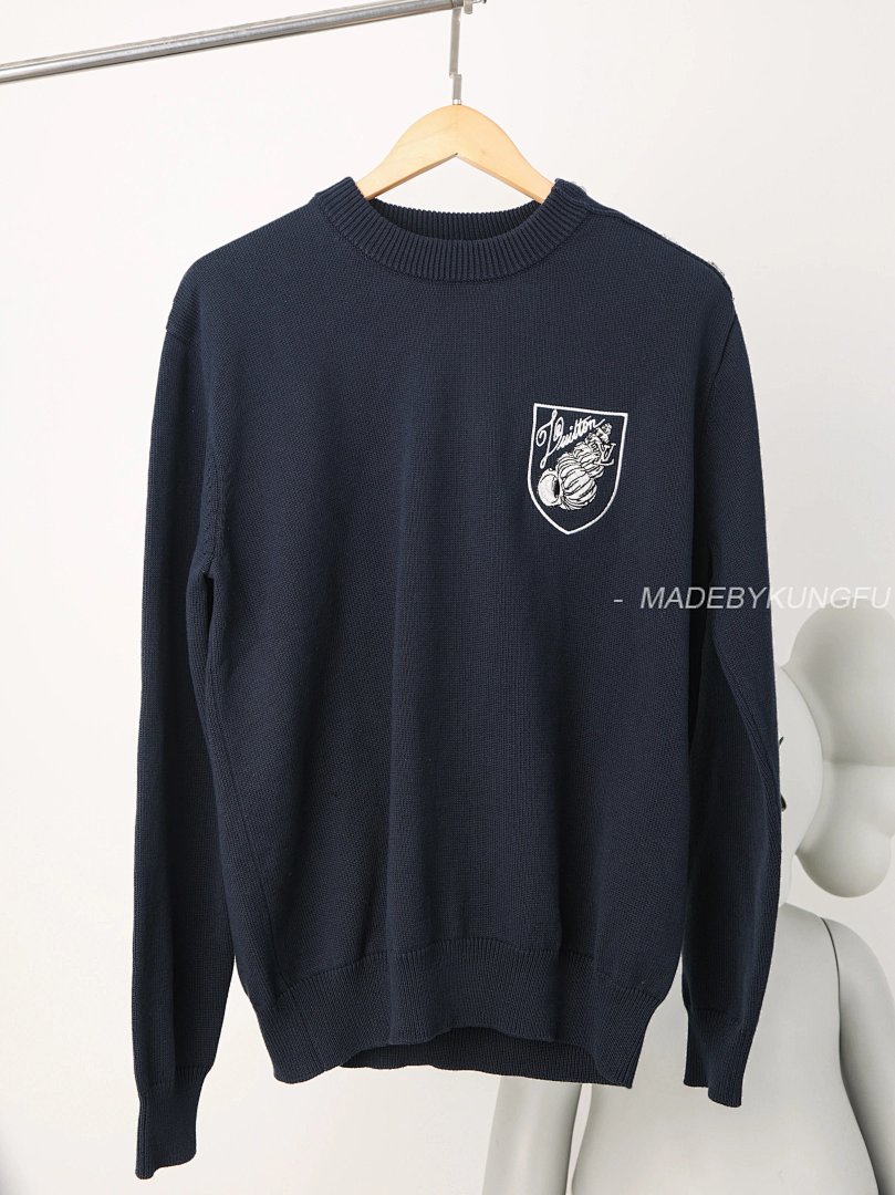 【A+ Item ID 8246 Advanced Customization (Same Style As Wang Jiaer Navy Conch Embroid) - Image 18