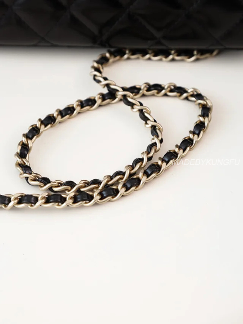 【A+ Item ID 9057 CHANE1 Kelly Diamond Patterned Cowhide Chain Carrying Shoulder Bag - Image 20