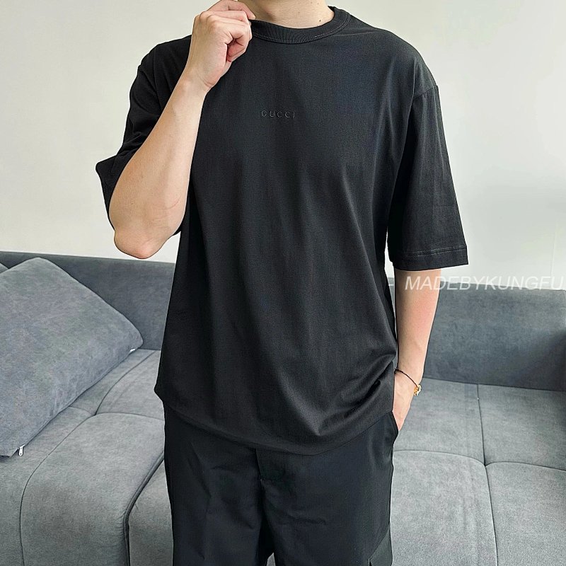 【A+ Item ID 8315 Gucc1-GC-2025S Red Label Series (Basic Letter Embroidered Short Sleev), photo 1