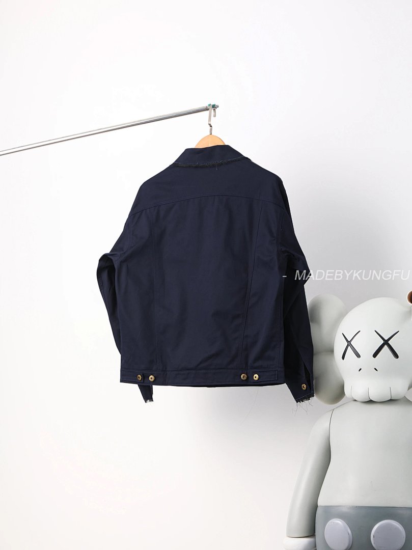 【A+ Item ID 8046 MiuM1U-Miu-2024-Ss-Workwear Pocket Design (Retro Style Lapel Breasted) - Image 19