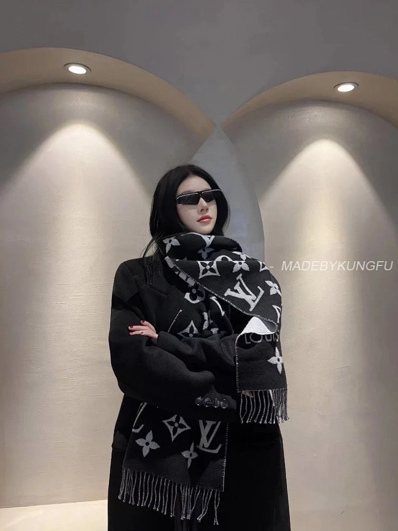 【A+ Item ID 8524 Advanced Customization (Old Flower All Over Print Jacquard Scarf -100) - Image 26