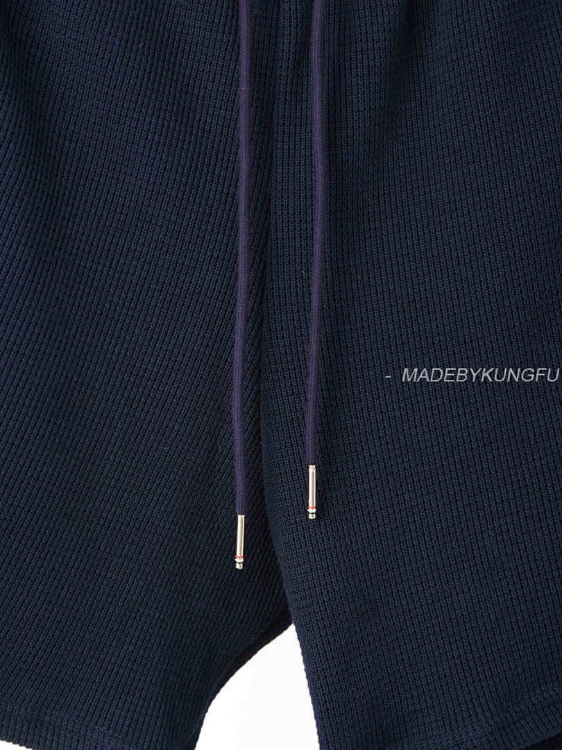【A+ Item ID 8244 THOM-BR0WNE (_Waffle_ TB Shorts Cotton Texture Casual Navy) - Image 13