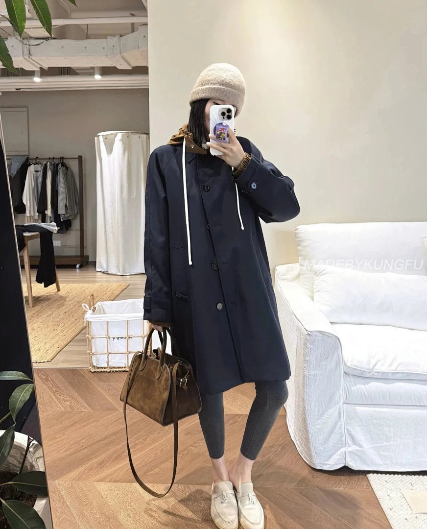 【A+ Item ID 8132 Miu (Single-Breasted High-Tech Puffer Coat -“60％ Mohair ➕40% Wool) - Image 39