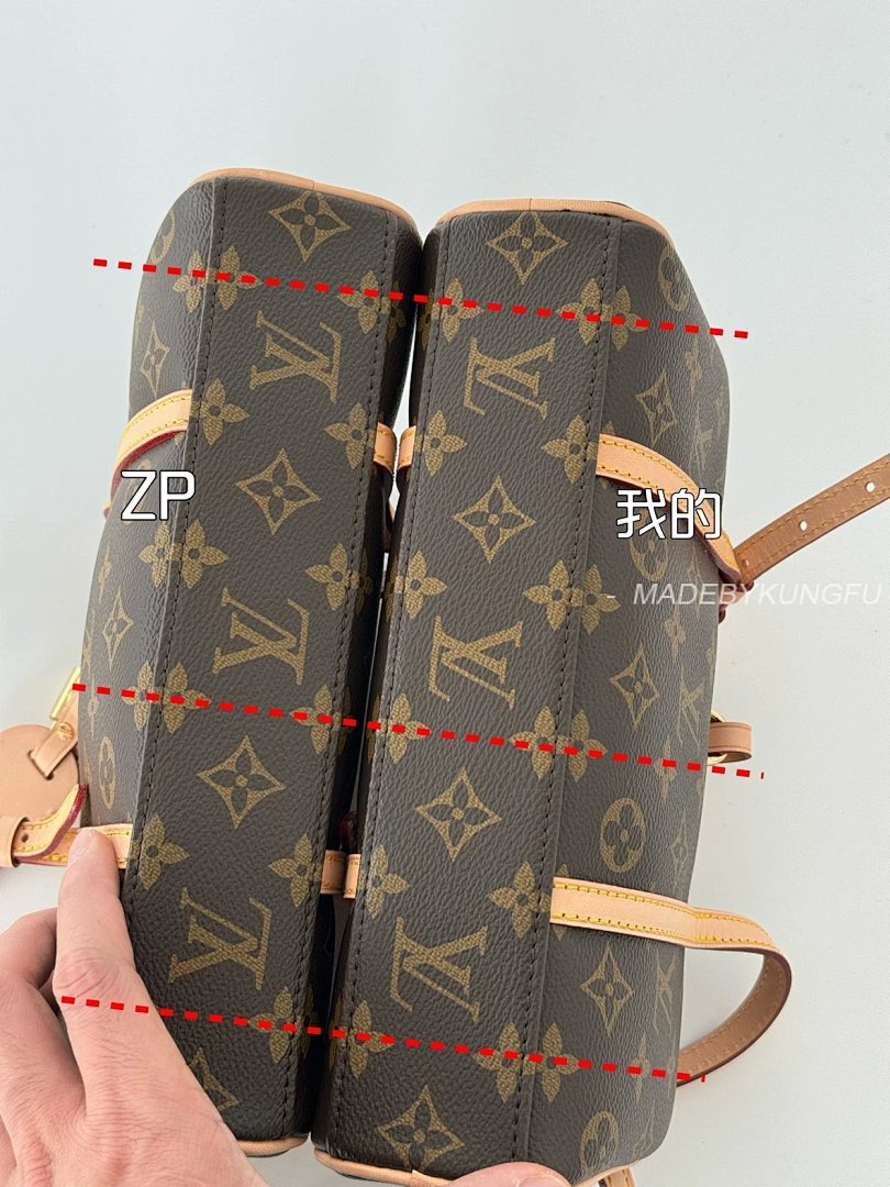 【A+ Item ID 8481 HANG-ON- Retro Classic -Monogram Coated Canvas (Bowling Bag Handbag) - Image 45