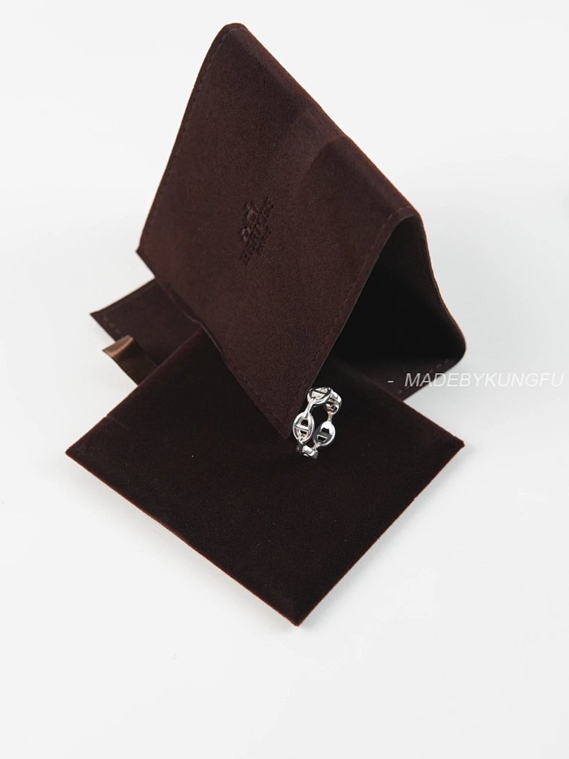 【A+ Item ID 8367 -Chaine-d'Ancre-Enchainee- Ring -925 (Pure Silver) - Image 8