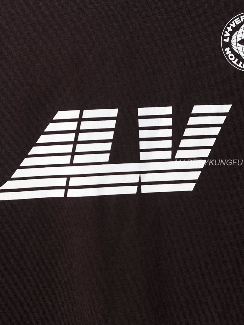 【A+ Item ID 8270 Advanced Customization -2022Ss Earth Pattern Stripe Printed Short Slee - Image 11