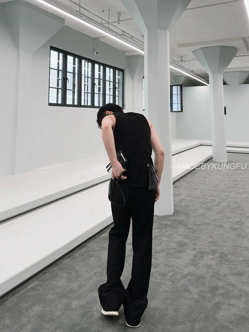 【A+ Item ID 8349 Haute Couture (Wang Jiaer Same Style Wool Micro Pull Western Pants) - Image 37