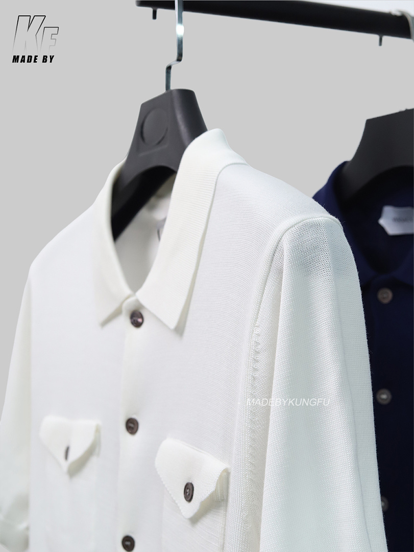Other VERSACE Knit Button UP Polo - Image 12