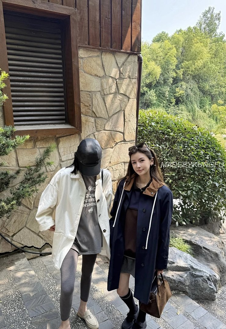 【A+ Item ID 8132 Miu (Single-Breasted High-Tech Puffer Coat -“60％ Mohair ➕40% Wool) - Image 26