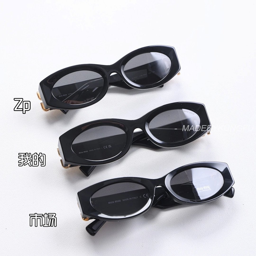 【A+ Item ID 8412 M1U-Miu- Miu -2022Ss- Classic (Cat Eye Sunglasses Flat Frame Su) - Image 25