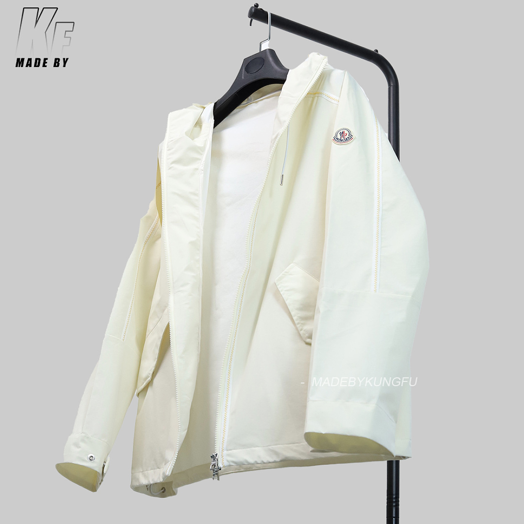 Christian Louboutin MON Orange Stitched Windbreaker - Tear Resistant Tech - Image 23