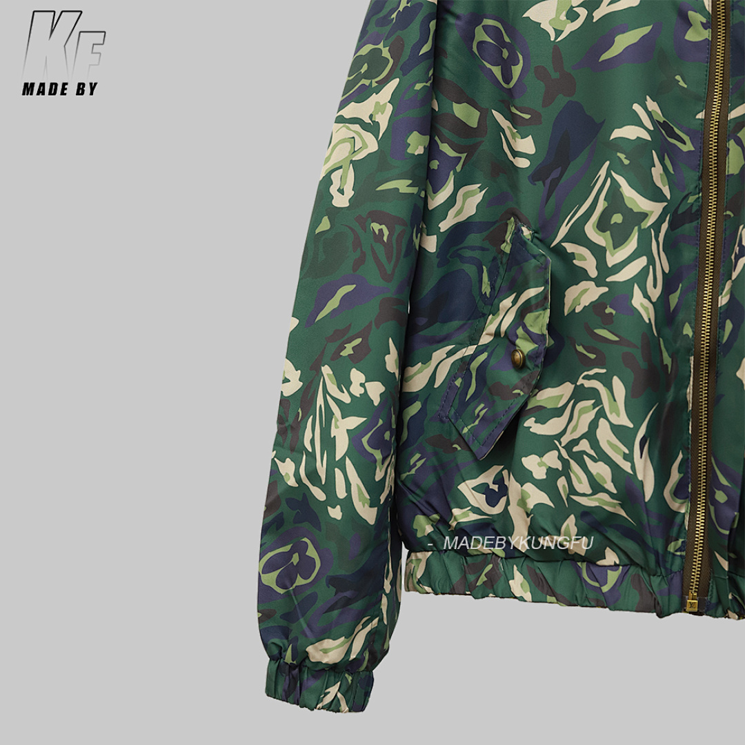 Christian Louboutin 1V Camouflage Reversible Windbreaker - Image 18