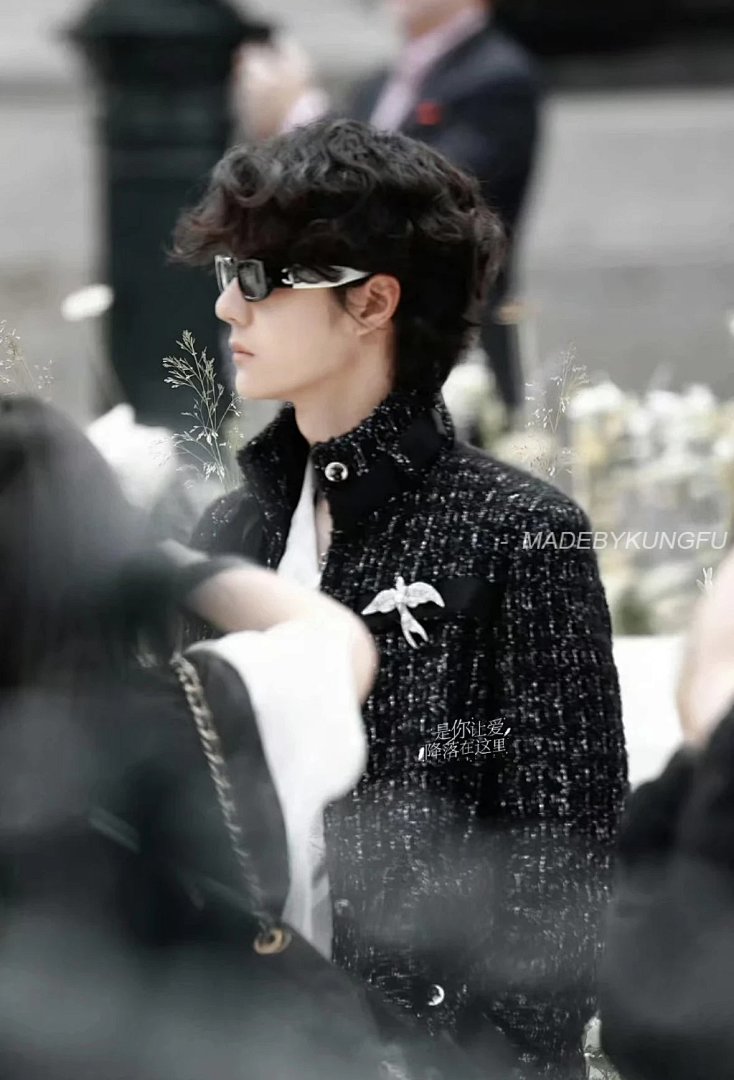 【A+ Item ID 8415 Xiaoxiang 5525 Glasses _Adjustable Degree_ Leg Logo Irregular Sunglass - Image 29