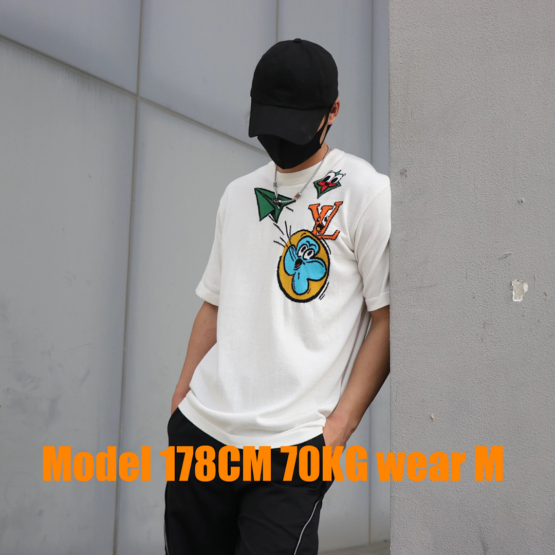 Other [Best Batch Alive] LV Plane Knitted Tee - Image 19